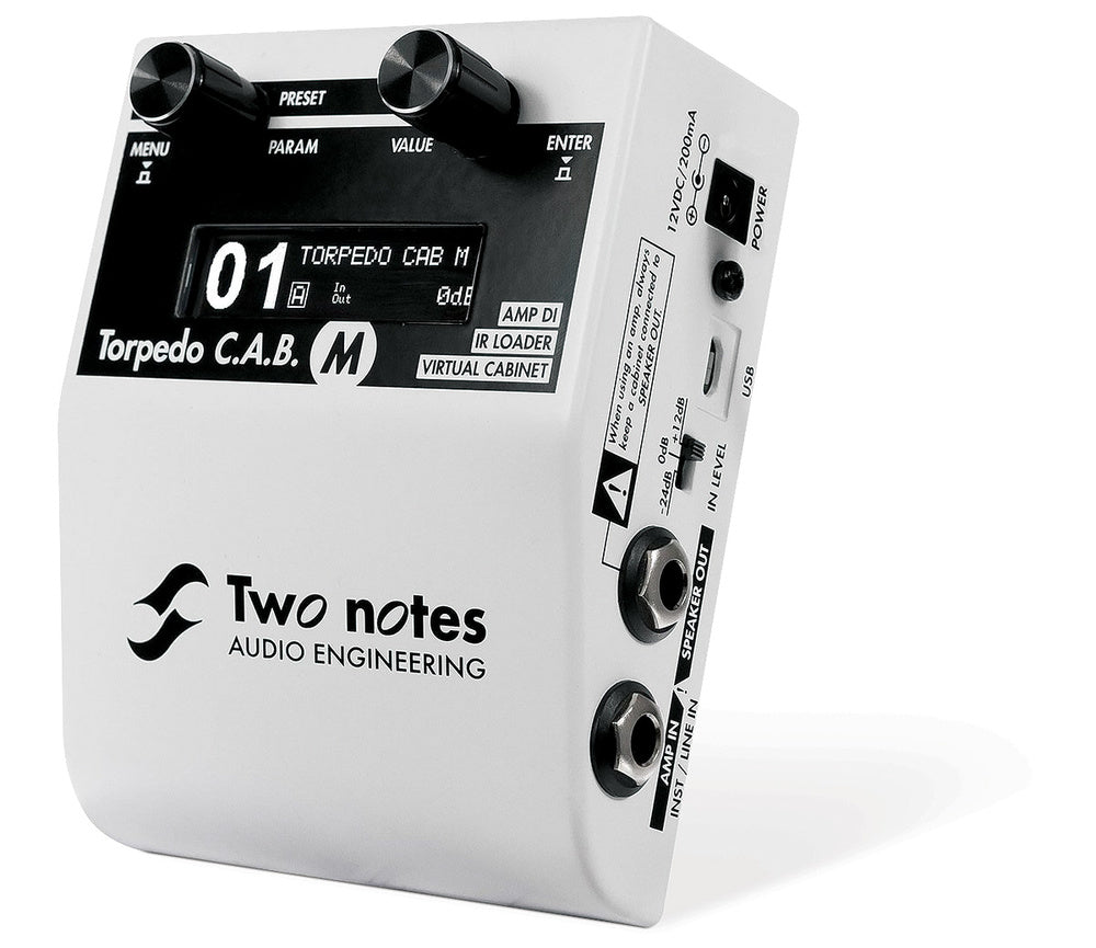 Two Notes Torpedo C.A.B. M+ Speaker Simulator Pedal