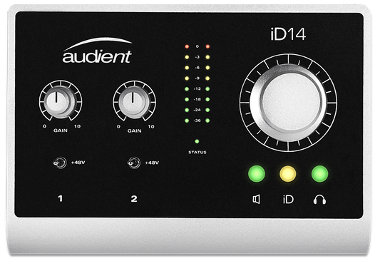 Audient ID14 10-in/4-out USB Desktop Audio Interface (Discontinued)